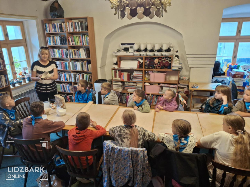 Półkolonie z SP 2 w Lidzbarku