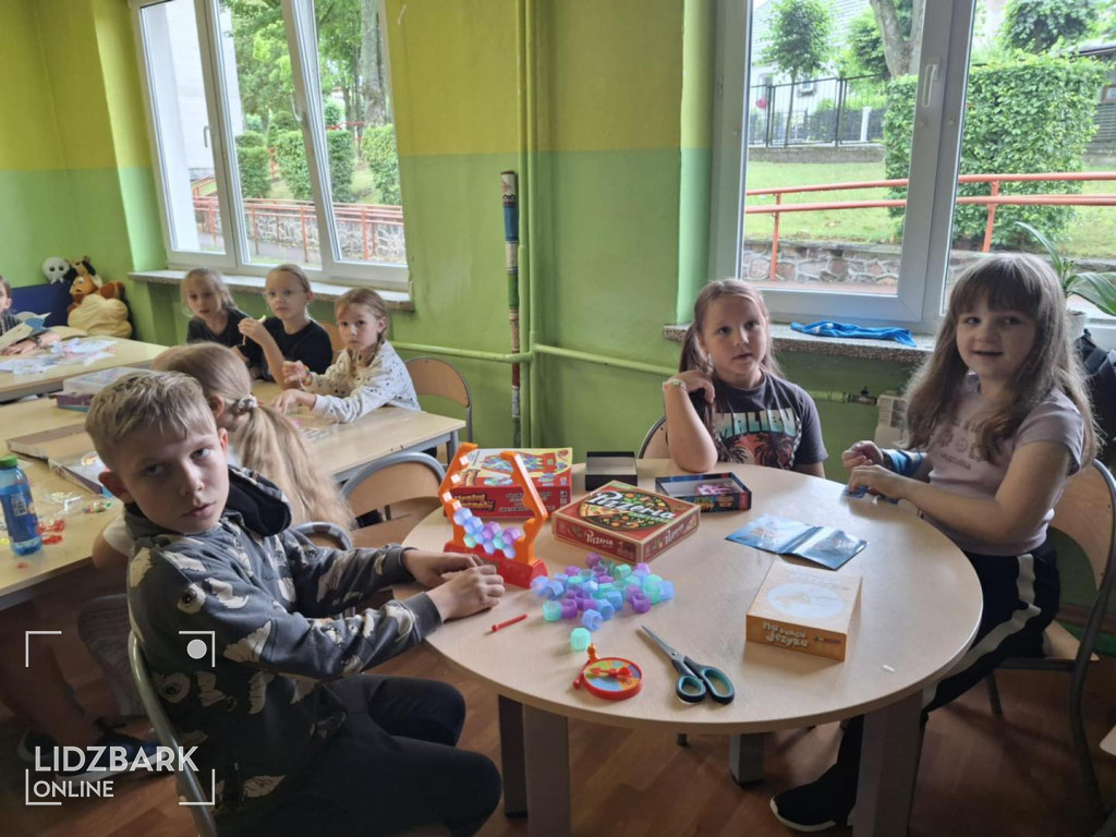 Półkolonie z SP 2 w Lidzbarku