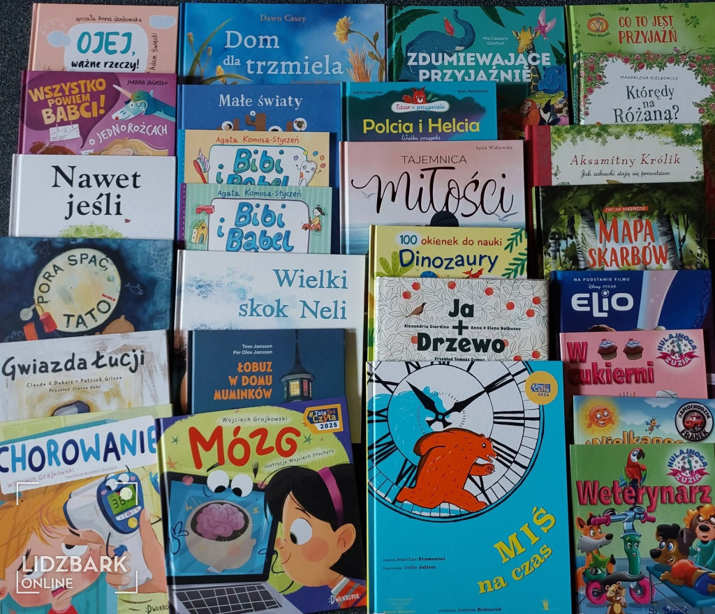 Nowe ksiązki w Bibliotece