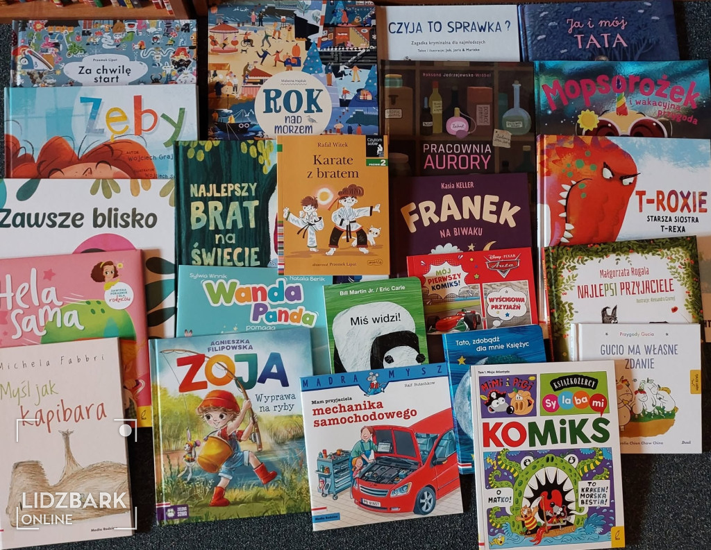 Nowe ksiązki w Bibliotece