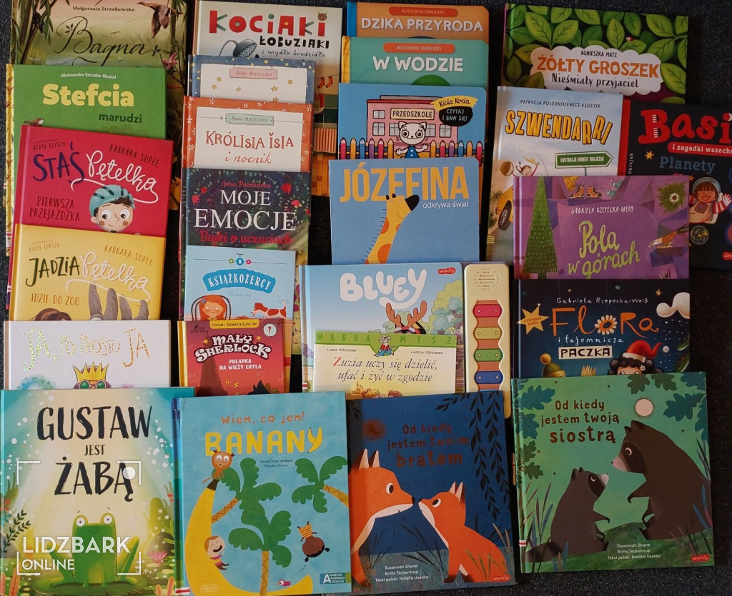 Nowe ksiązki w Bibliotece