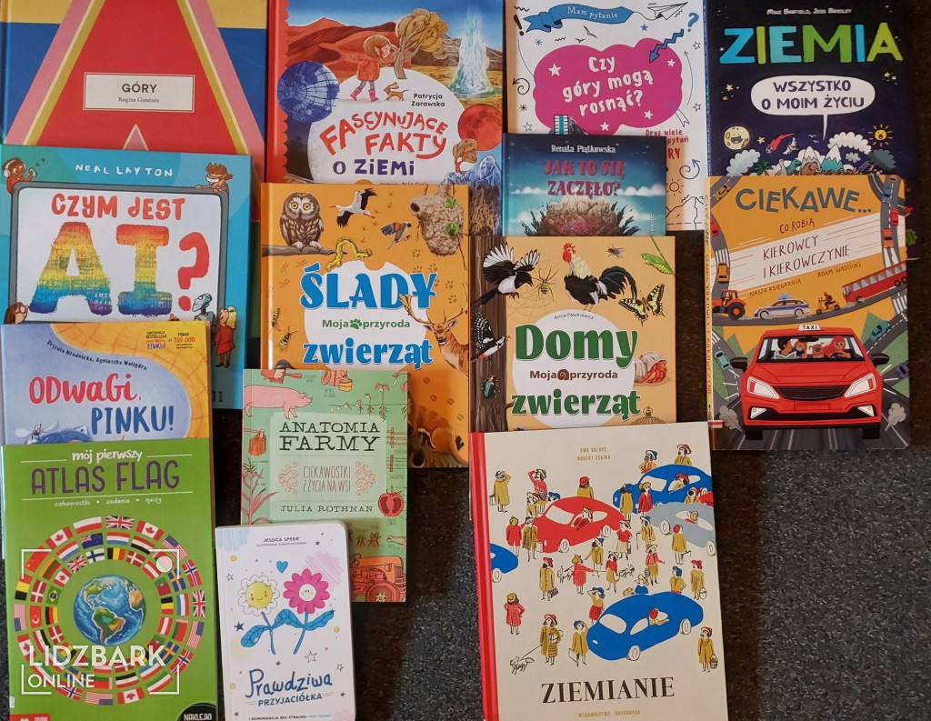 Nowe ksiązki w Bibliotece