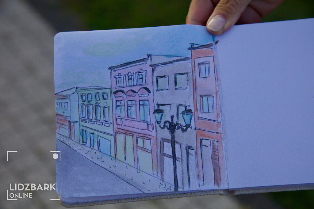 Urban sketching na Placu Hallera