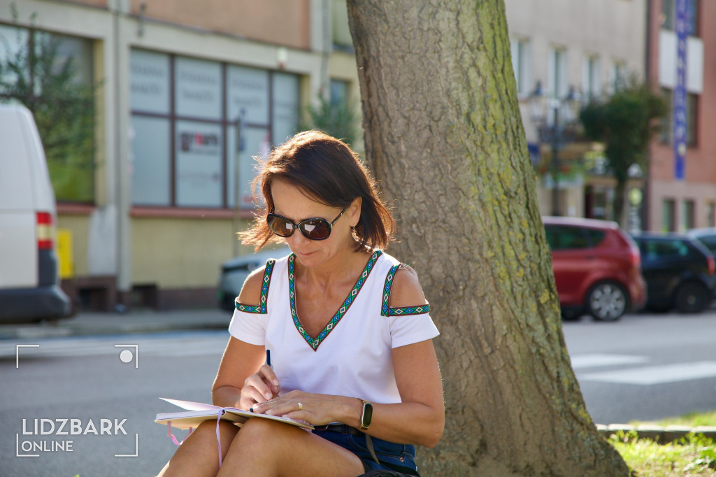 Urban sketching na Placu Hallera