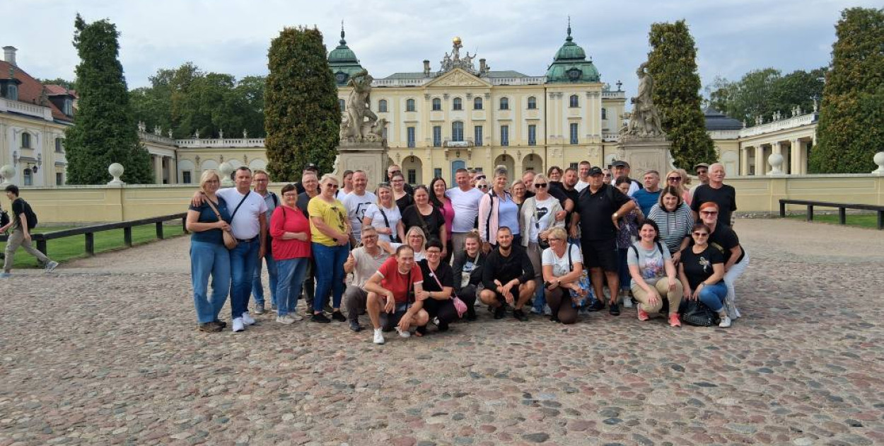 Wycieczka mieszkańców Wąpierska na Podlasie