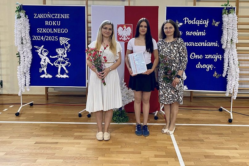 SP Kiełpiny zakończenie roku szkolnego