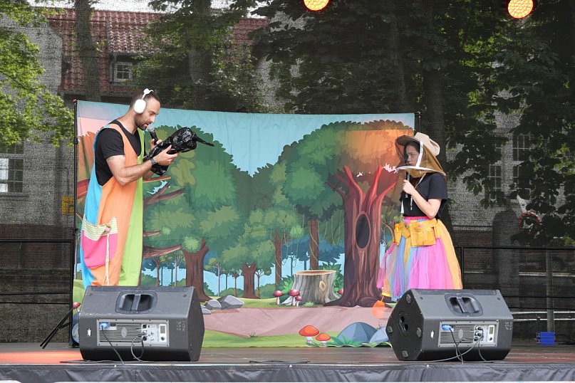 Bezpieczne Wakacje” w parku HDK w Działdowie.