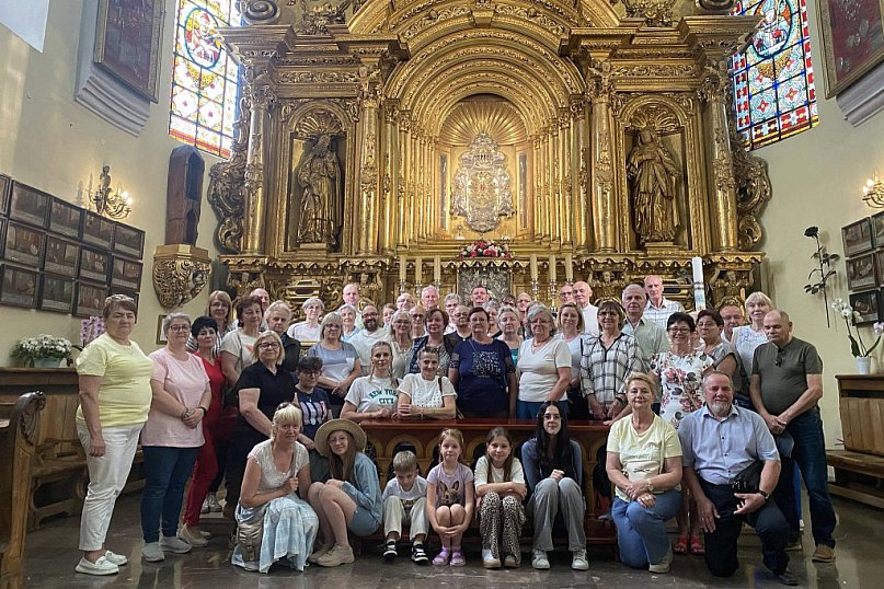 Pielgrzymka Parafii Św. Wojciecha w Lidzbarku.