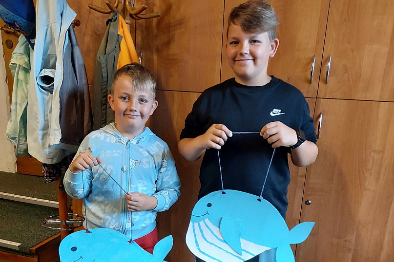 Morskie inspiracje w bibliotece.