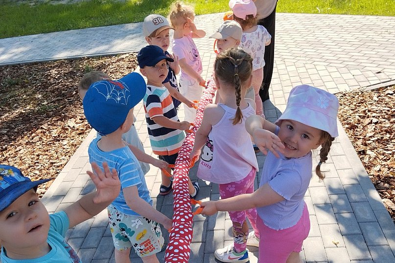 Dzieci ze żłobka znowu na Zieluńskiej!