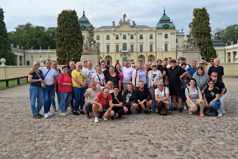 Wycieczka mieszkańców Wąpierska na Podlasie