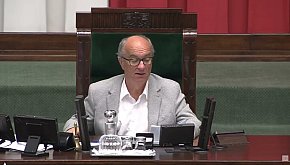 Czarzasty wita młodzież z Lidzbarka